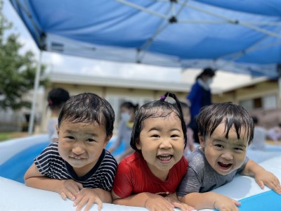 【8月】プール遊び